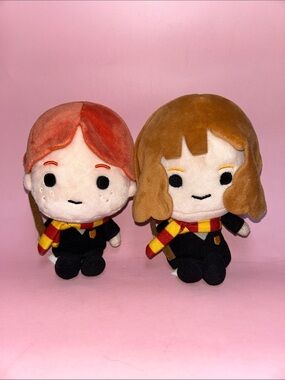 Harry Potter Hermione and Ron Movie Figures Plush Toy Cute Soft